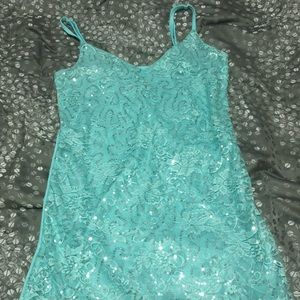 Sparkly tank top